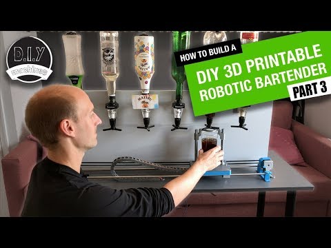 How to build an Arduino DIY Robotic Bartender - Part 3 - Optics