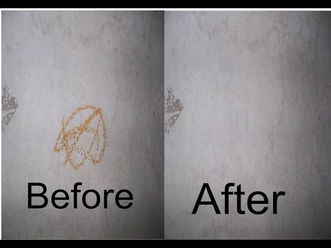 How to clean dirty wall with vinegar