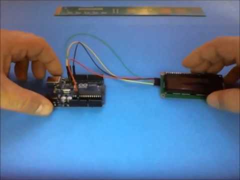 How to connect a serial LCD to Arduino UNO