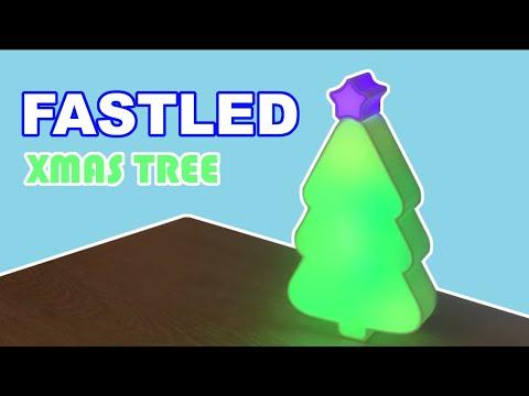 How to create Arduino LED 3d printed Christmas tree