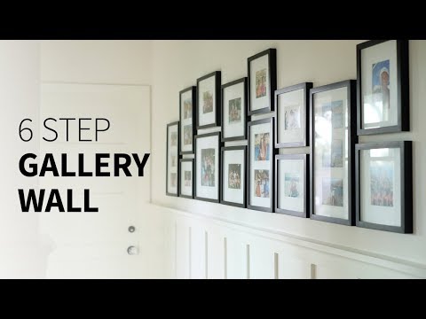 How to create a gallery wall (in 6 steps)