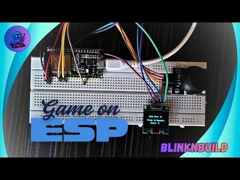 How to create a game on ESP using Joystick Module | Easy tutorial on ESP