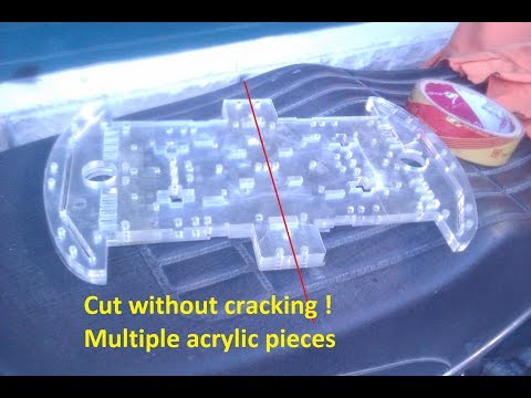 How to cut multiple acrylic sheets simultaneously and safely