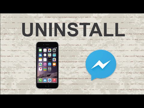 How to delete Facebook messenger | Mobile App