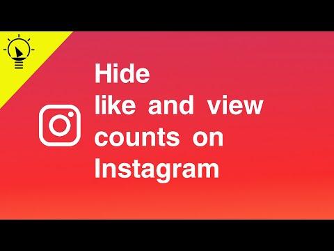 How to hide like and view counts on Instagram