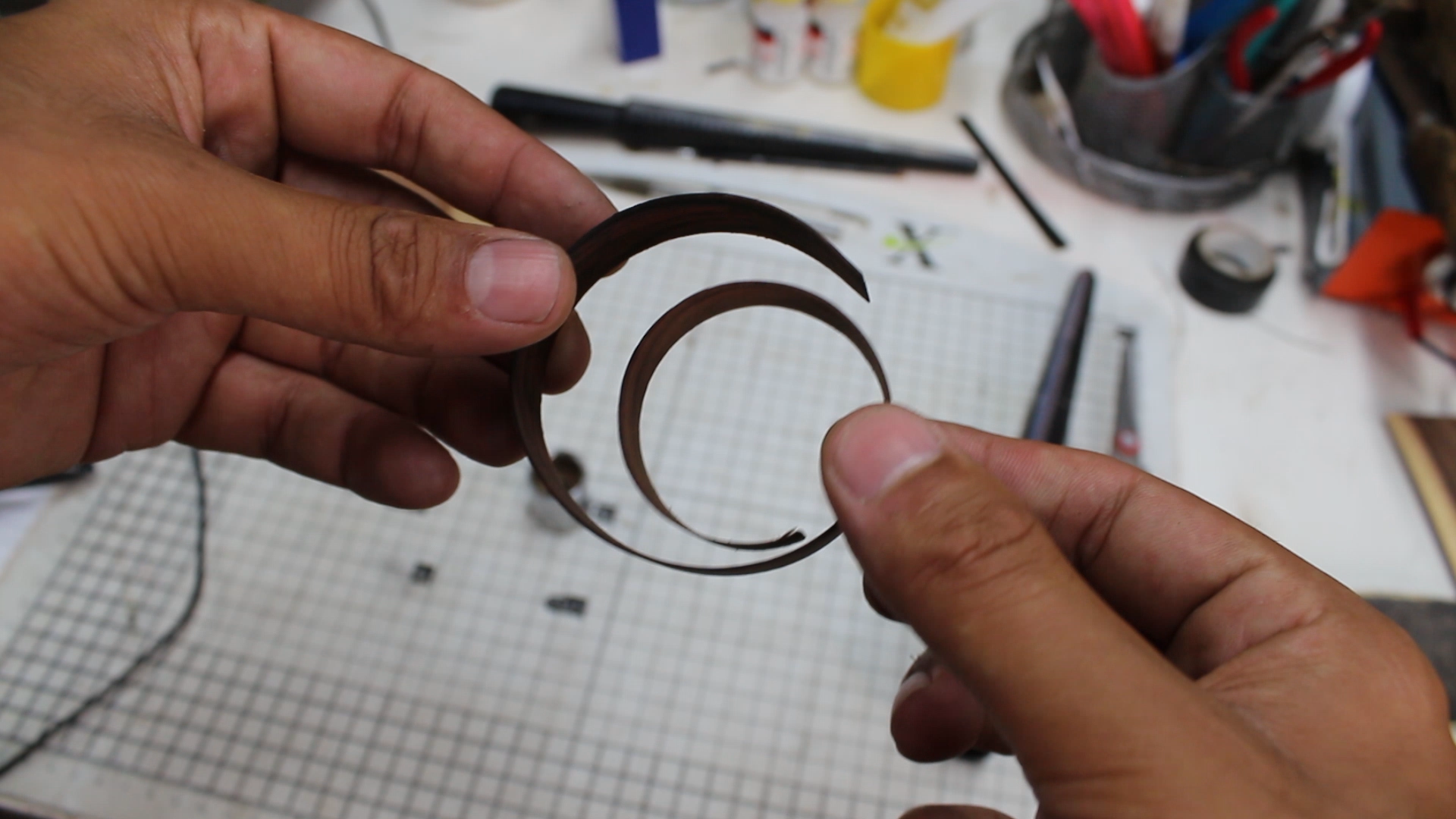 How to inlay a wedding ring into a wooden ring 5.bmp