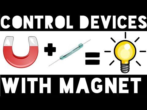 How to interface reed switch to control LED | Arduino | Arduino project #shorts #vishalsoni