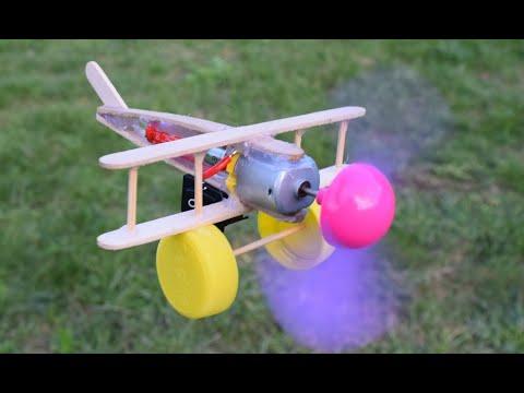 How to make A Plane with DC motor