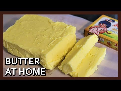 How to make Butter at Home | Amul Butter Recipe | Salted Butter - No Equipment Needed