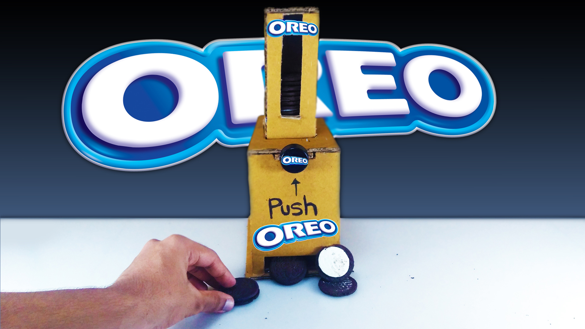 How to make OREO Vending Machine out of Cardboard DIY at HOME Easy for KIDS DAH.jpg