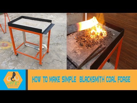 How to make Simple Blacksmith Coal Forge