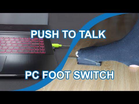 How to make USB foot switch for PC (push to talk / macro)