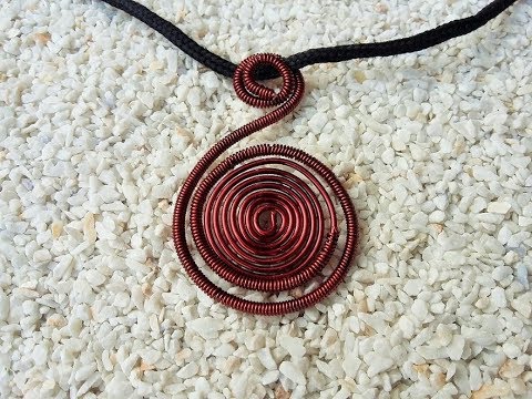 How to make a Copper Wire Pendant