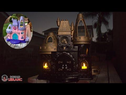 How to make a DIY Haunted/Gothic Castle from an old plastic dollhouse [Halloween 2020]