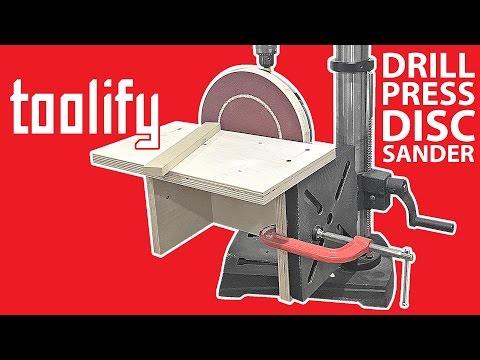 How to make a Drill Press Disc Sander