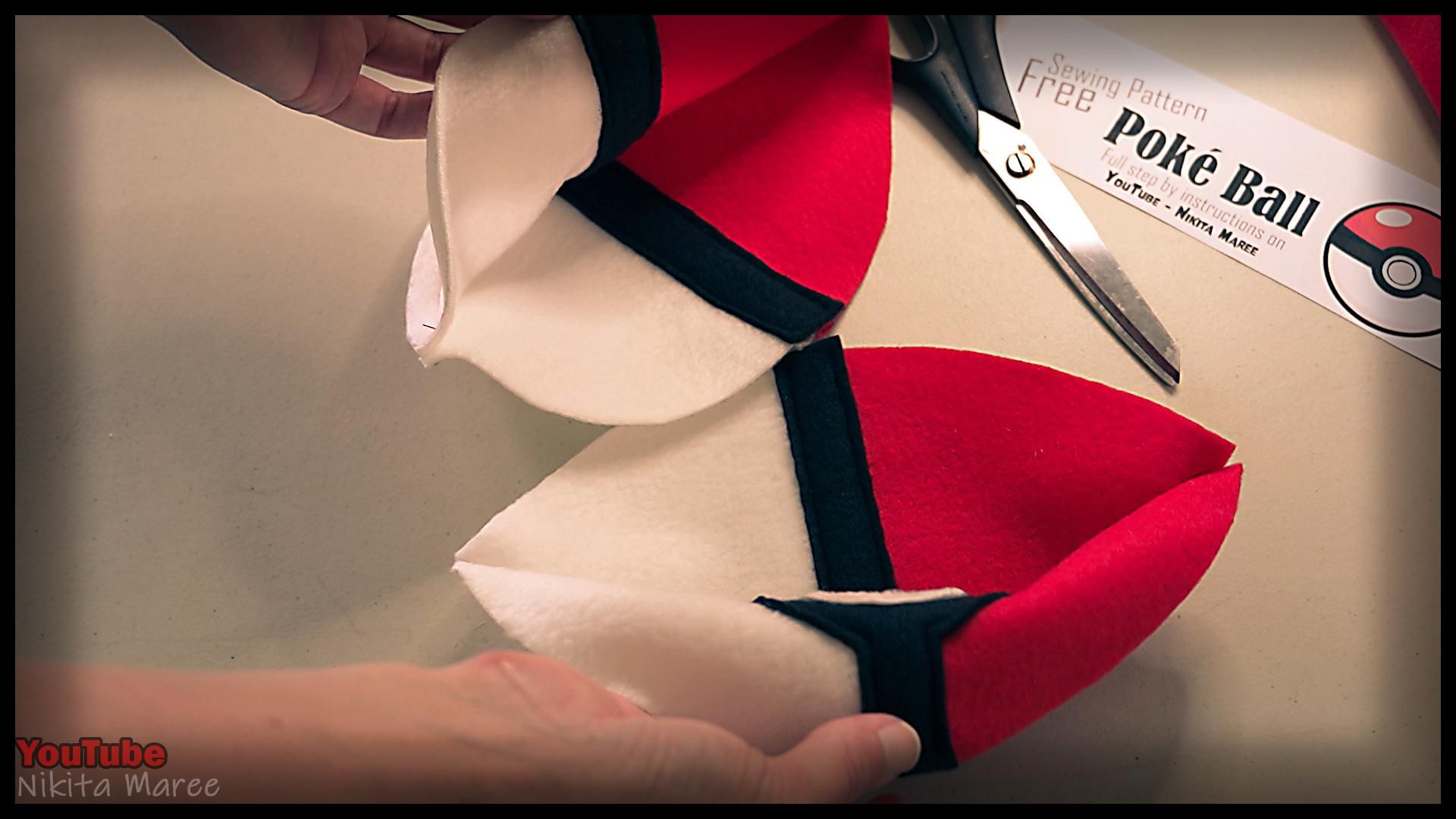 How to make a Poke Ball. DIY pokemon tutorial. Make your pokeball (35).jpg