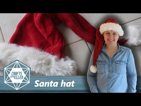 How to make a Santa hat | Sewing tutorial