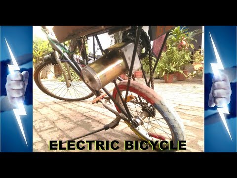 How to make a Simple Electric Bike - DIY