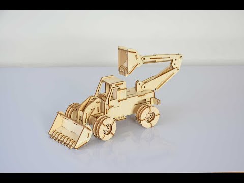 How to make a backhoe