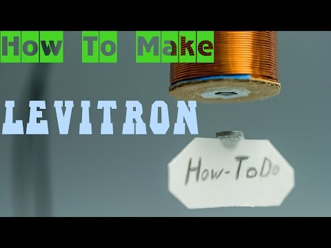 How to make a levitron (electromagnetic levitation)