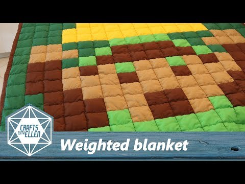 How to make a weighted blanket | Sewing project