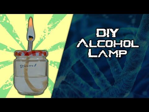 How to make an alcohol lamp