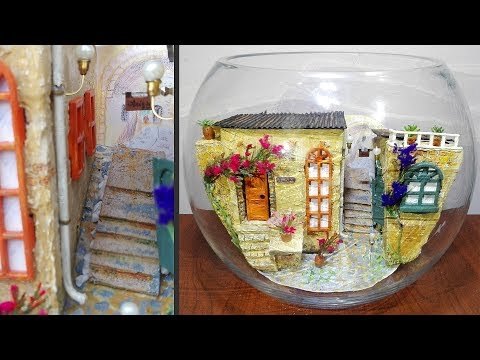 How to make mini house diorama