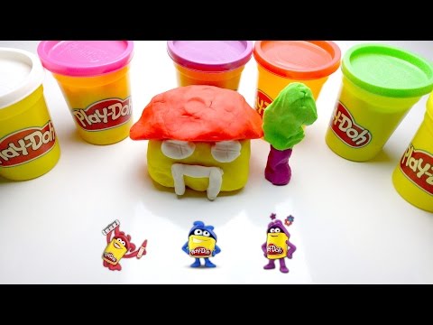 How to make play doh easy house | kids songs