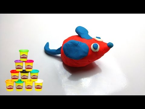 How to make play doh mouse