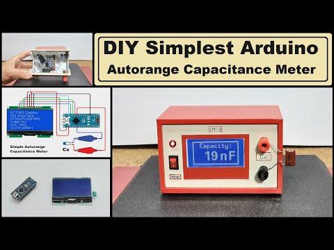 How to make simplest possible autorange Capacitance meter