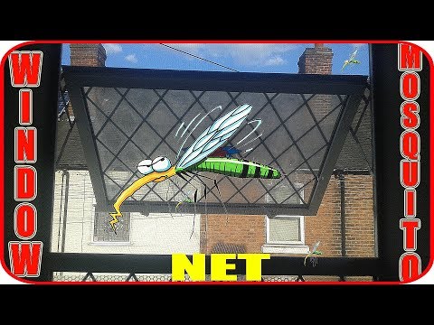 How to make window net for mosquitos at home