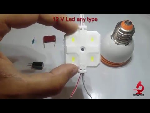How to repair broken lamps (CFL lamp)