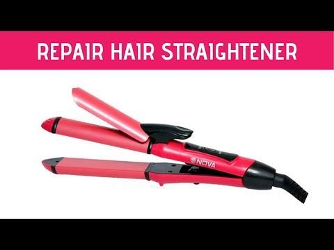 How to repair hair straightener at home