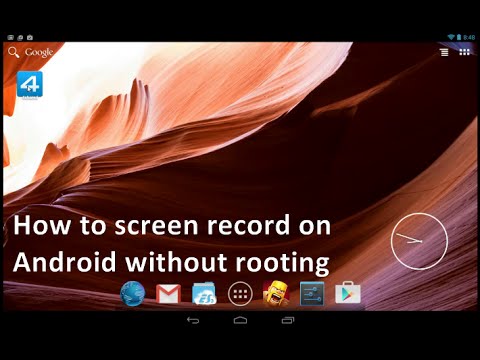 How to screen record on Android without rooting