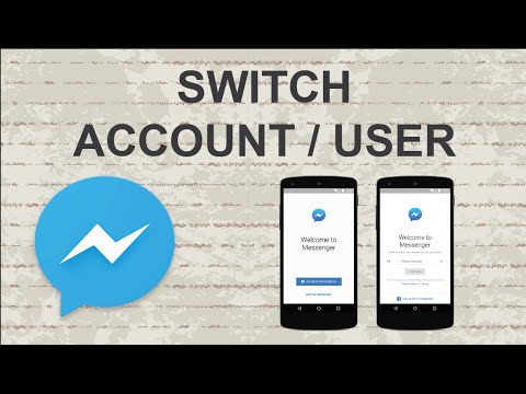 How to switch account on Facebook Messenger | Mobile App