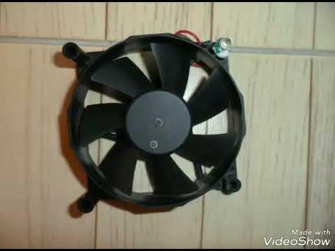 How to turn a PC Fan into a Wind Turbine