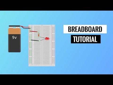 How to use a Breadboard (TUTORIAL)