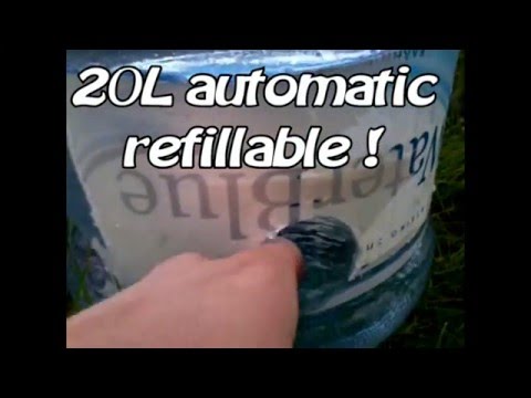 Huge Handmade automatic water feeder (20L) !  - &amp;Chi;&amp;epsilon;&amp;iota;&amp;rho;&amp;omicron;&amp;pi;&amp;omicron;ί&amp;eta;&amp;tau;&amp;eta; &amp;alpha;&amp;upsilon;&amp;tau;ό&amp;mu;&amp;alpha;&amp;tau;&amp;eta; &amp;pi;&amp;omicron;&amp;tau;ί&amp;sigma;&amp;tau;&amp;rho;&amp;alpha; 20L