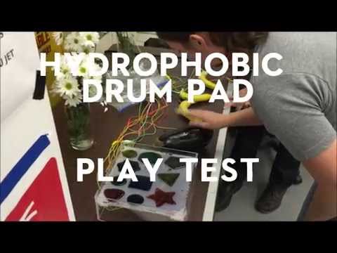 Hydrophobic Drum Pad: Play Test!