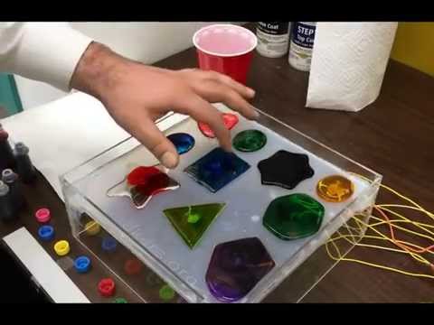 Hydrophobic Drum Pad: Water Test &amp;amp; Food Dye