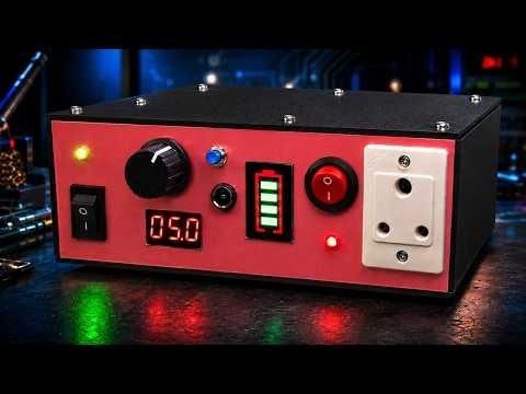I Built a 3-in-1 Power Tester for Almost Any Electronic Device | 150W AC + Variable DC + 12V