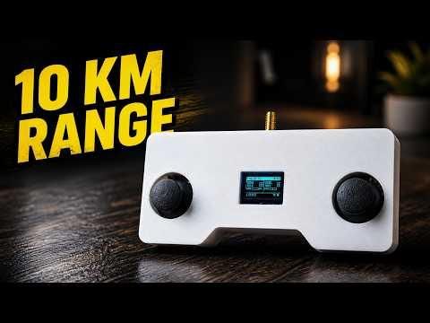 I Built a Custom Long Range LoRa Controller from Scratch