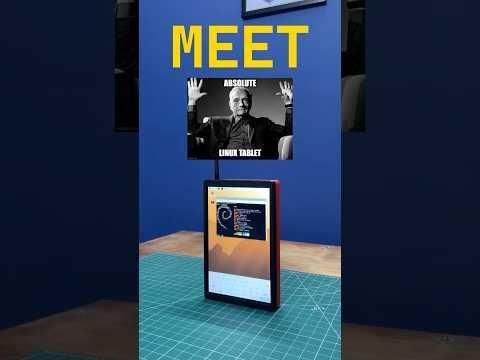 I Built a DIY Linux Tablet (Raspberry Pi CM5)