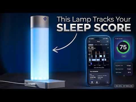 I Built a LAMP That Tracks Your Sleep (No Wearable Needed!