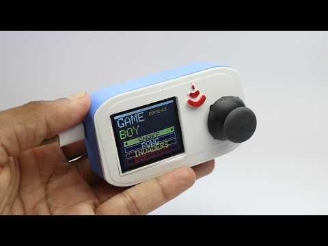 I Built a Mini Game Boy with ESP32-C3! (5 Games Included)