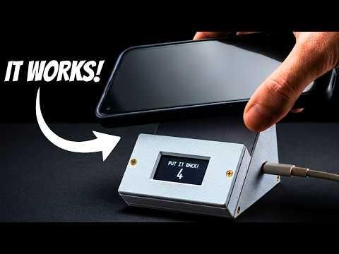 I Built a Phone Stand to Beat Phone Addiction