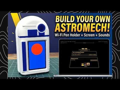 I Built a Smart R2-D2 Desk Companion!