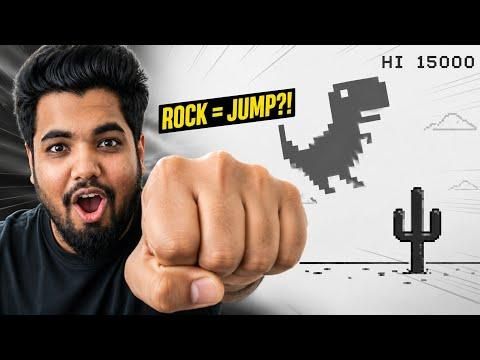 I Controlled Chrome Dino With Rock-Paper-Scissors