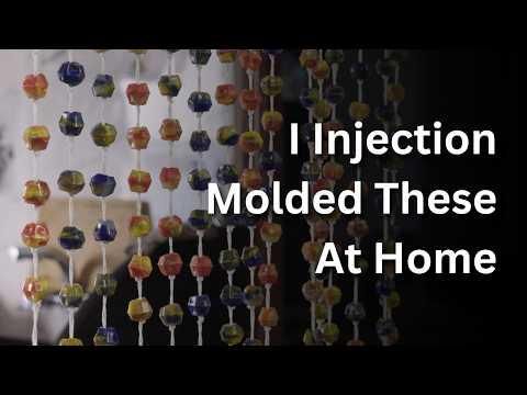 I Made My Own Injection Mold to Build This Bead Curtain