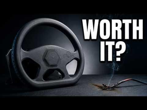 I Made a Cheap Sim Racing Steering Wheel That Actually Works